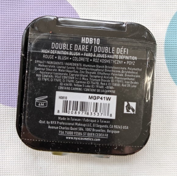 3/$14 NYX Double Dare NIP High Definition Blush orange - Picture 4 of 7